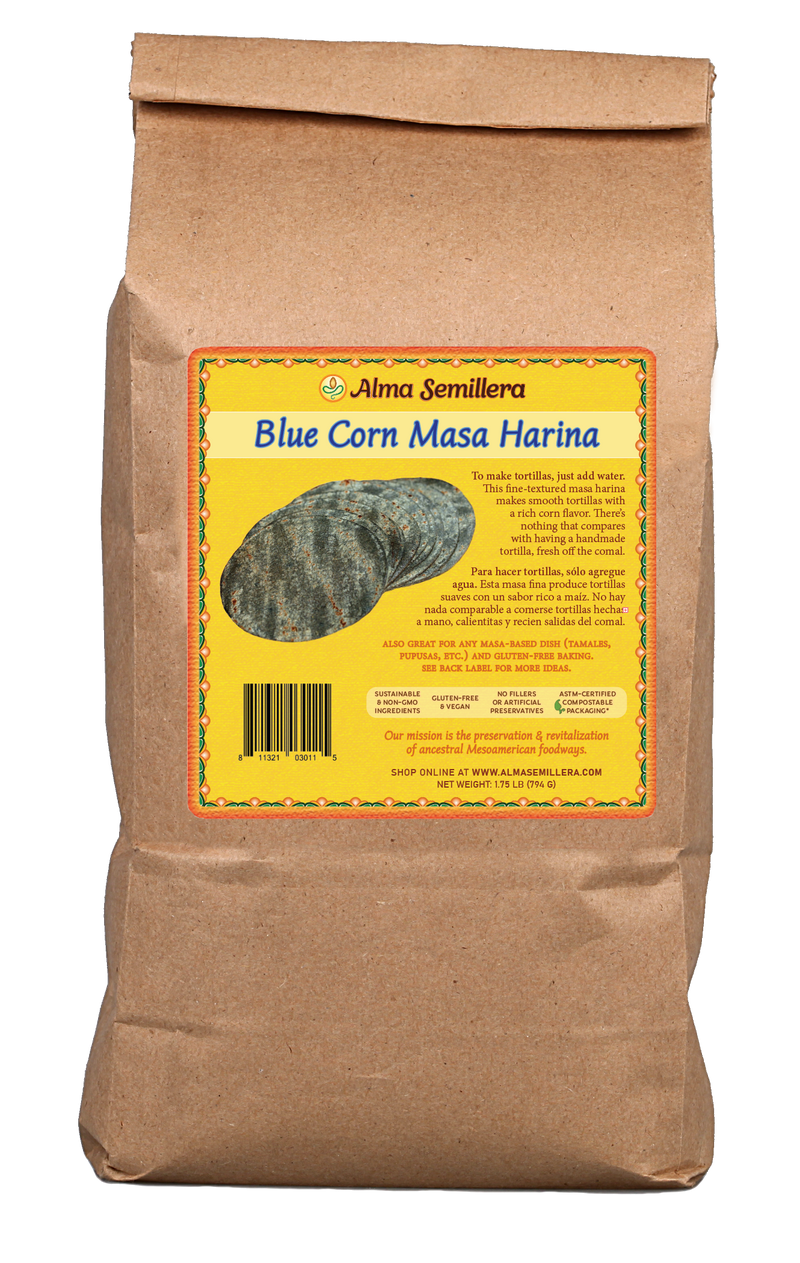 Organic Masa Harina - Blue Corn